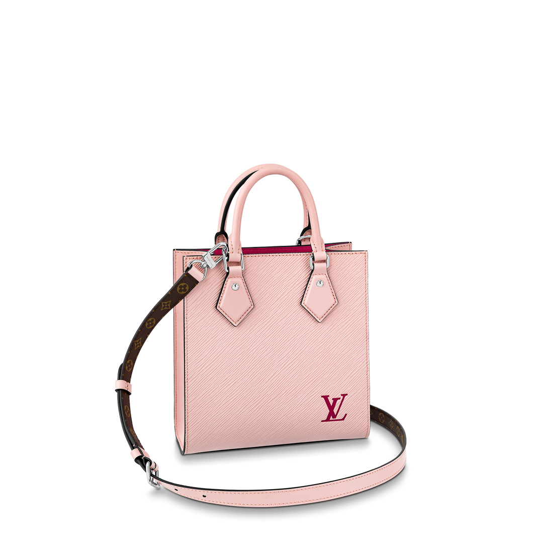 Louis Vuitton SAC PLAT BB Handbag Epi Leather M58659 Rose Ballerine